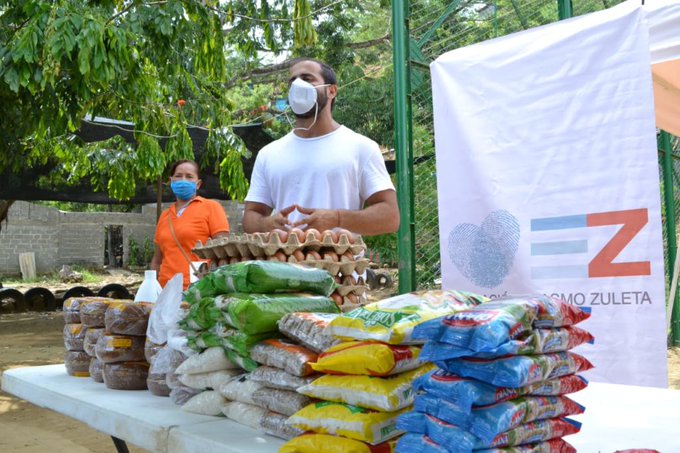 Fundación Erasmo Zuleta entregó ayudas en los sectores más vulnerables de Montería