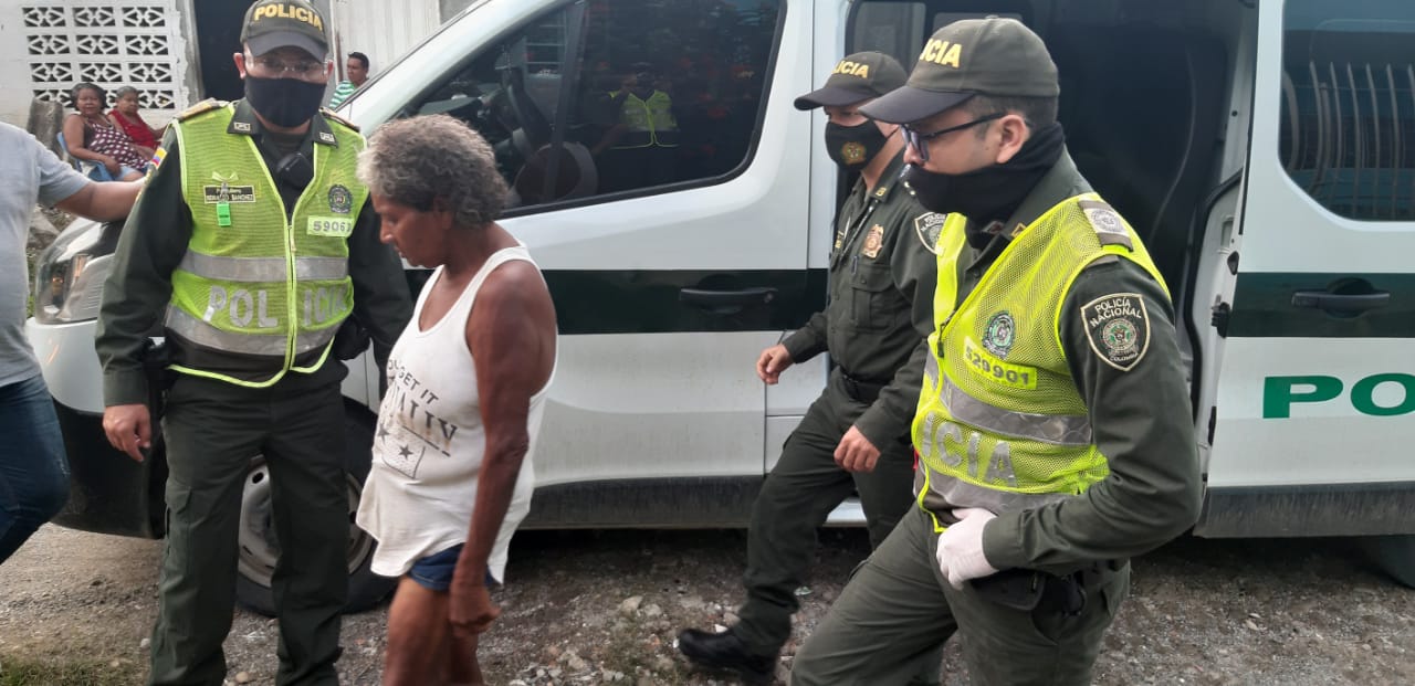 Tras denuncia de La Lengua Caribe, Policía rescató a adulta mayor que estaba perdida en Montería