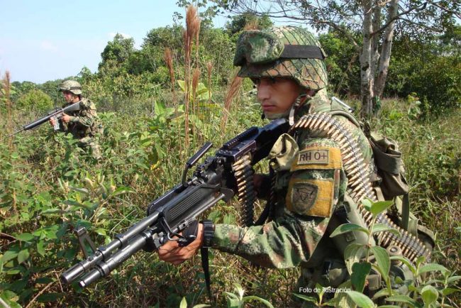 Reportaron enfrentamientos entre Ejército y presuntos integrantes del Clan del Golfo en Puerto Libertador