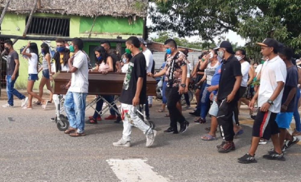 Sepultaron a las víctimas del accidente de tránsito en Planeta Rica