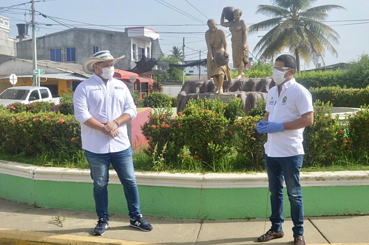 Gobernación apoyará a la Alcaldía de San Pelayo para construcción de obras arquitectónicas