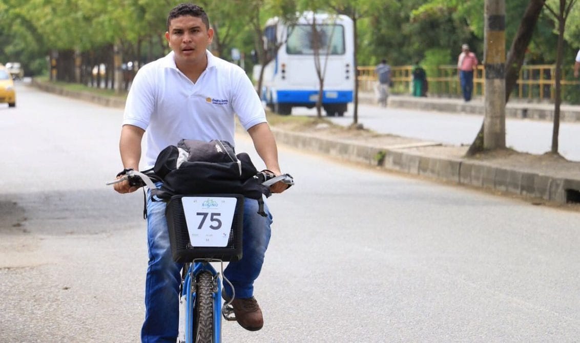 Prueba piloto: en Montería se implementa uso exclusivo de carril para bicicletas