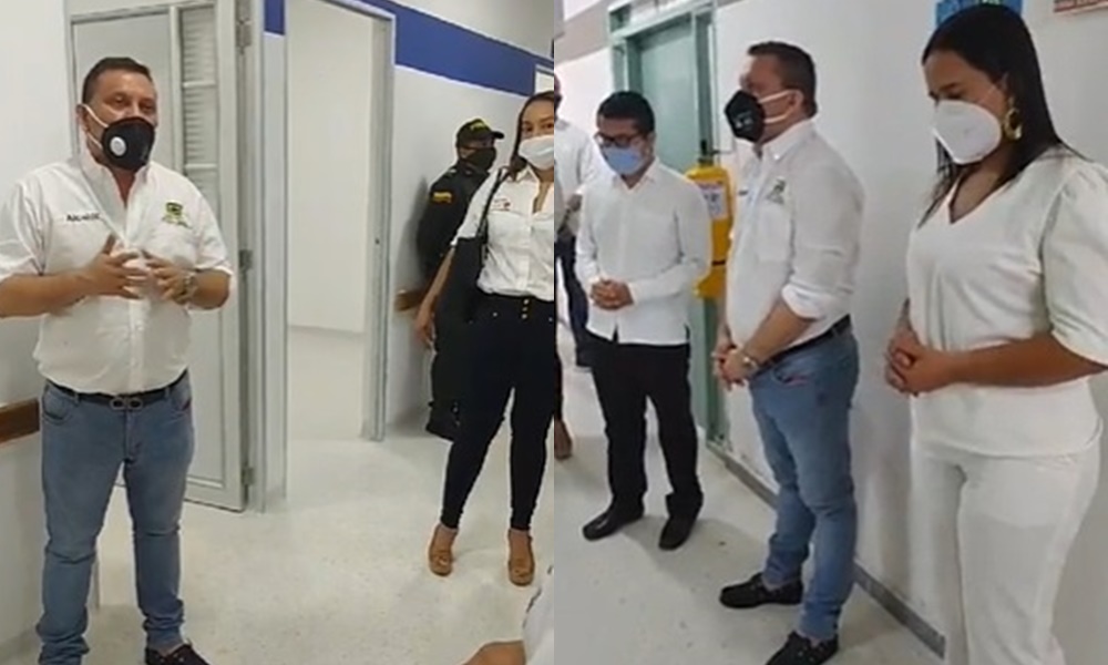 Inauguran sala de hospitalización y zona de aislamiento para pacientes con Covid-19 en el hospital de San Andrés de Sotavento