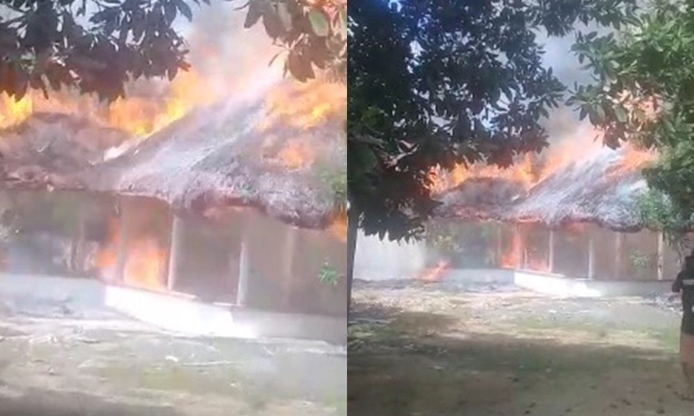 Incendio redujo a cenizas una casa finca en San Carlos