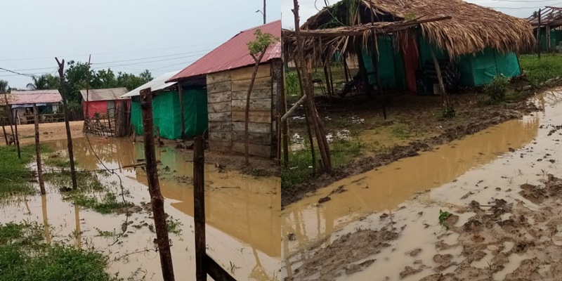 Alcalde de Moñitos aseguró que gestiona soluciones para problemática de inundaciones en invasión