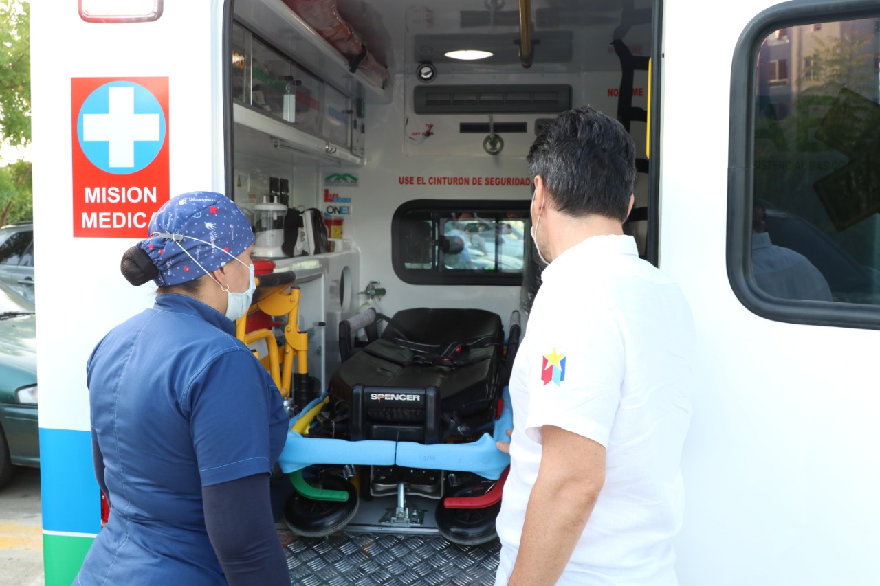 Ante crisis en Montería, llegan dos nuevas ambulancias para reforzar capacidad de respuesta