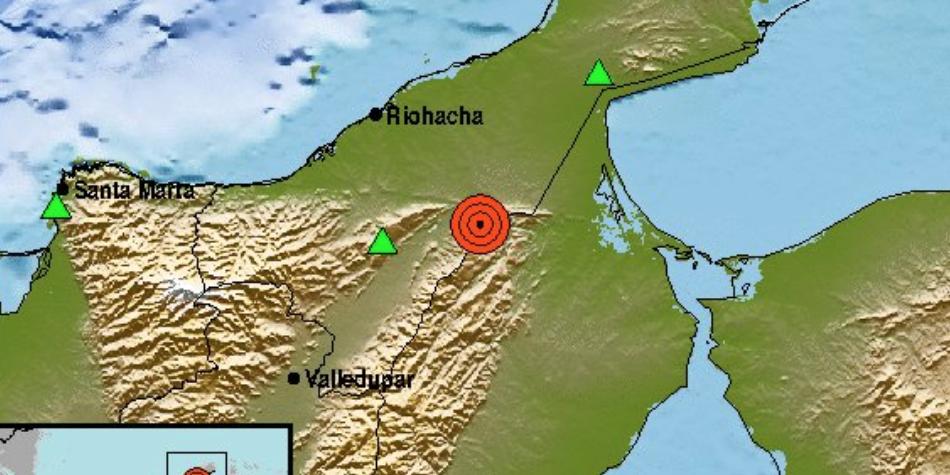 Fuerte temblor en la costa Caribe: el sismo fue de magnitud 5.4