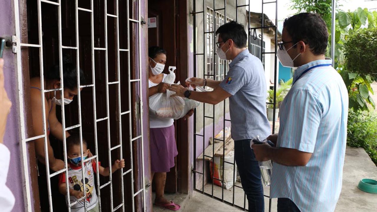 Alcaldía de Montería entregó 380 ayudas humanitarias a familias vulnerables en medio del cerco epidemiológico en Cantaclaro