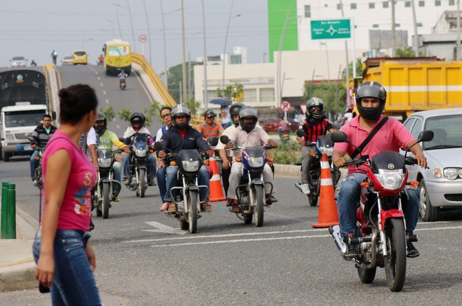 Por 5 días estará prohibida la circulación de motocicletas con parrillero en Montería