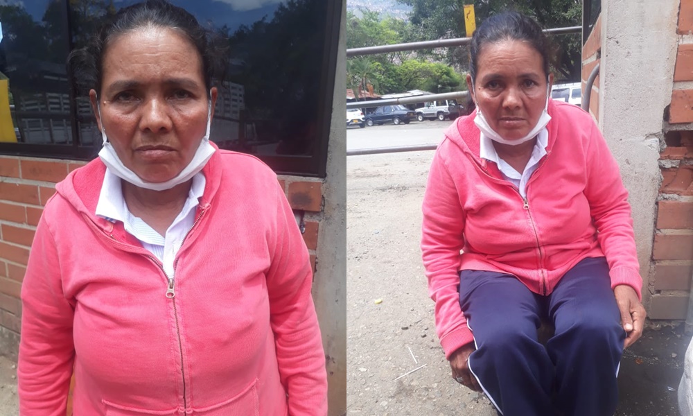 No recuerda nada, mujer chinuana está perdida en Medellín