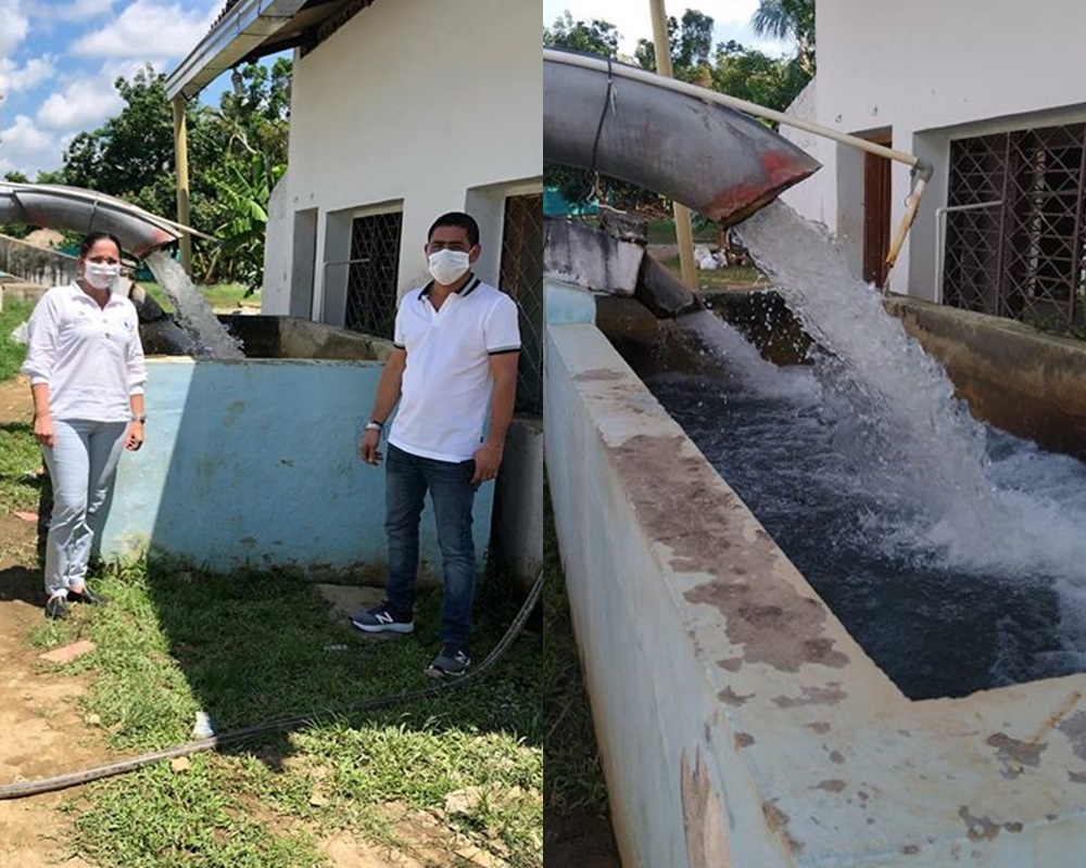 Cumpliéndole a la comunidad: alcalde de San Pelayo le apuesta al mejoramiento del servicio de agua potable