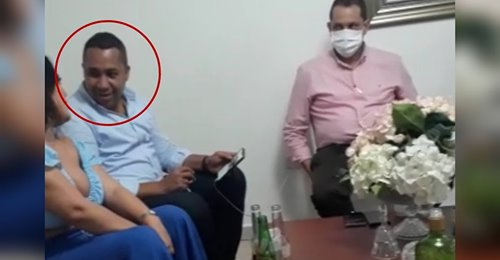 Qué belleza: alcalde de Riohacha emparrandado en plena cuarentena y violando todas las medidas preventivas