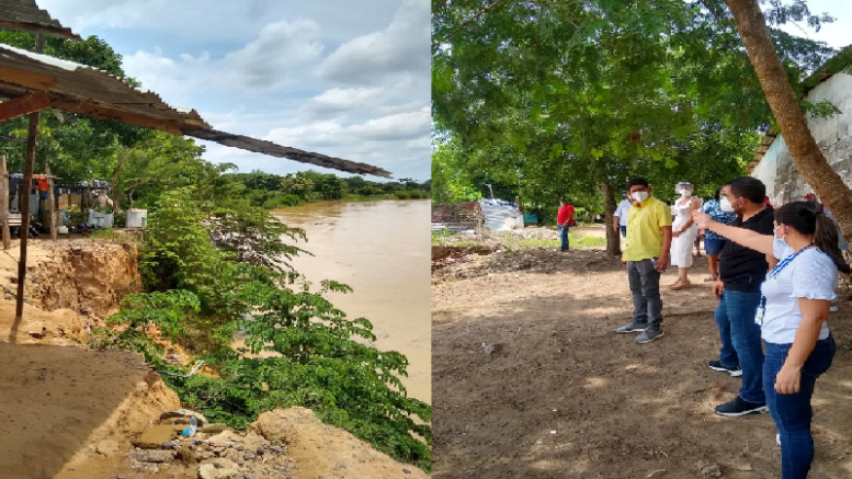 Gobernación aseguró 10 mil millones de pesos para la construcción de un muro de contención que evite la erosión en Tierralta