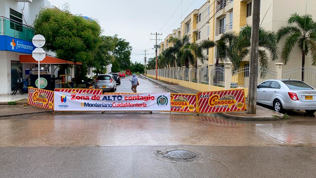 Alcaldía retira cercos epidemiológicos de los barrios en Montería