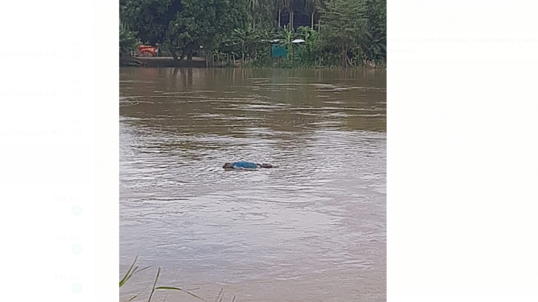 En Cotorra, alertan que fue visto cadáver de un hombre en aguas del río Sinú