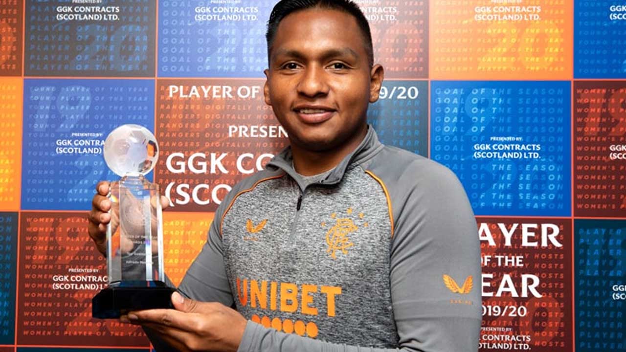 Alfredo Morelos premiado por el Rangers en medio de incertidumbre por su futuro