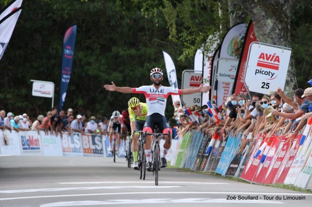 El colombiano Fernando Gaviria se impuso en la segunda etapa del Tour de Limousin