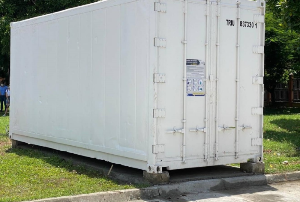 Covid-19: a Montería llegó contenedor refrigerado para almacenar cadáveres