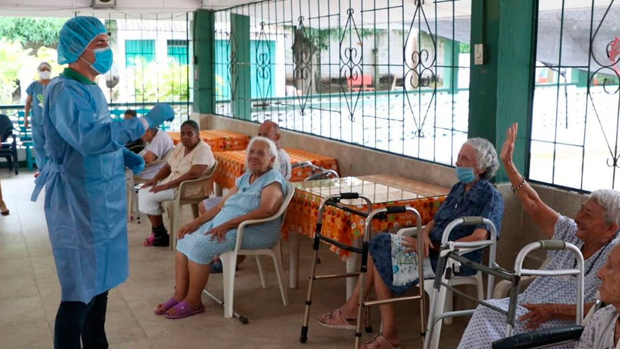 Asilo Perpetuo Socorro de Montería libre de Covid-19, todos los contagiados se recuperaron