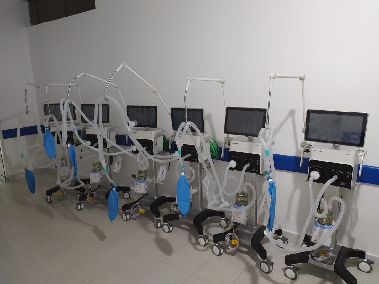 MinSalud entregó 9 ventiladores más al hospital Sandiego de Cereté y ya cuenta con 12 camas UCI