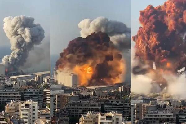 Al menos 50 muertos y 2.700 heridos dejó explosión en Beirut, Líbano