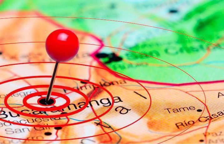 Temblor sacudió varios municipios de Santander