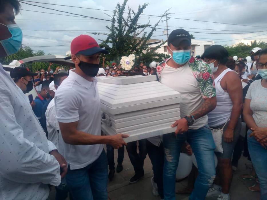 En Cartagena, rindieron homenaje a la menor Taniusca Romero