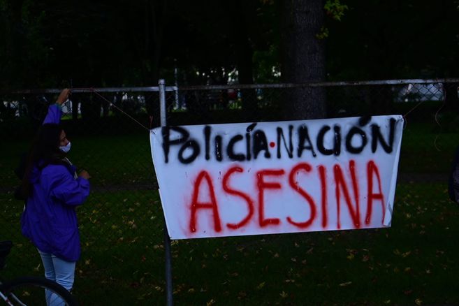 Ya son 10 los muertos por las manifestaciones en contra de la muerte del abogado en Bogotá