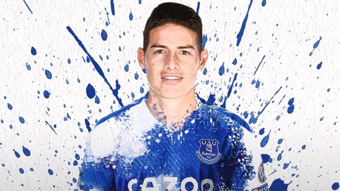 Fin de la novela, James Rodríguez es nuevo jugador del Everton