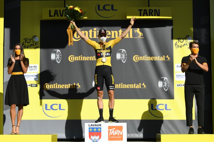 Tour de Francia: Van Aert ganó la etapa 7, Bernal es líder de los jóvenes y cuatro colombianos siguen en el Top-10