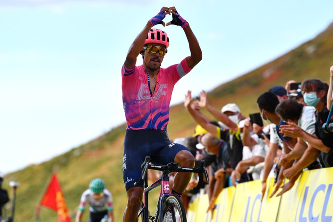 Primer triunfo para Colombia, Daniel Martínez se impuso en la etapa 13 del Tour de Francia