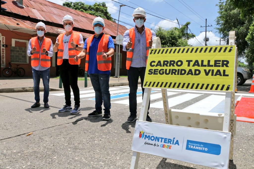 Alcaldía promueve la movilidad segura durante el Día Sin Carro