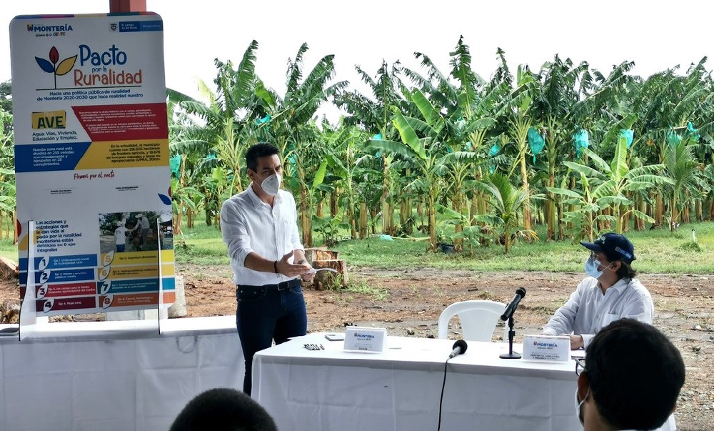 Es oficial, con presencia de MinAgricultura firmaron el Pacto por la Ruralidad en Montería