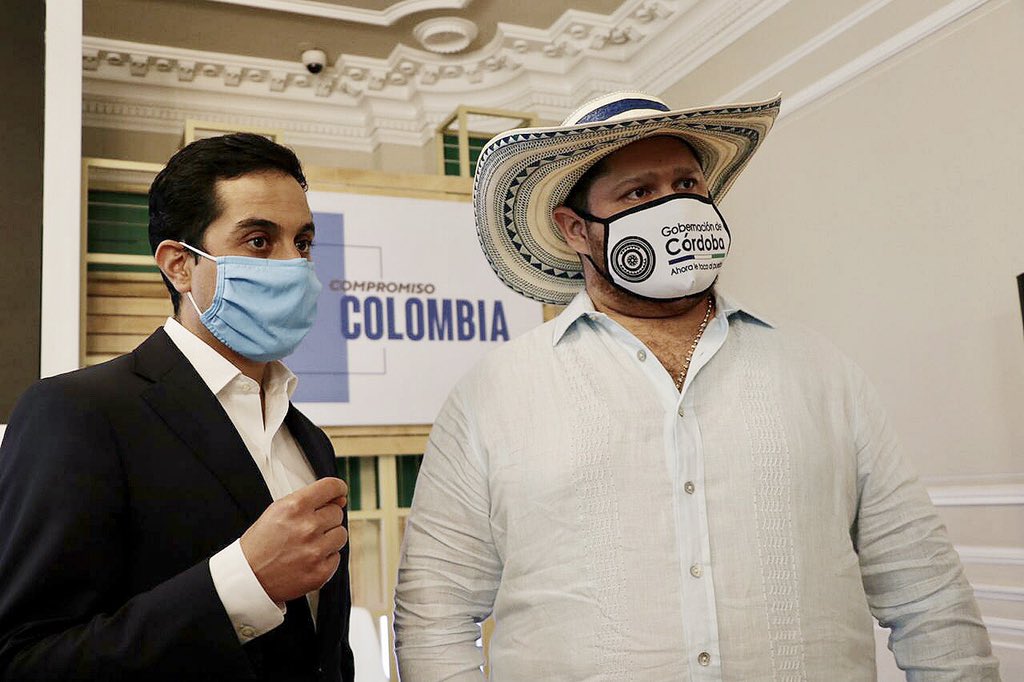 Recuperación económica: Gobernador de Córdoba participa en el Foro Compromiso por Colombia