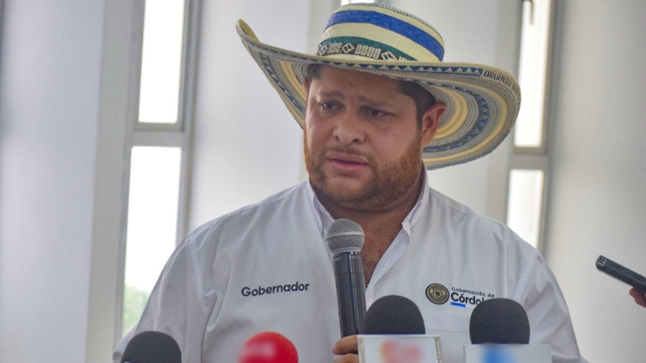 Gobernador de Córdoba celebró suspensión sobre el proceso limítrofe con Antioquia