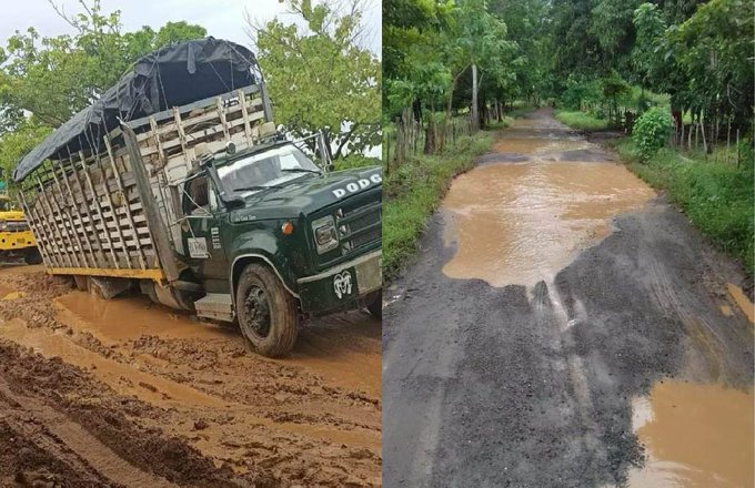 Vías en zona rural de Planeta Rica están en estado deplorable, la comunidad exige solución