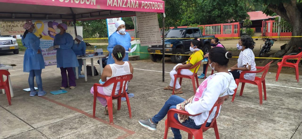 E.S.E Camu San Pelayo y Secretaría de Salud adelantan jornadas de salud en zona rural