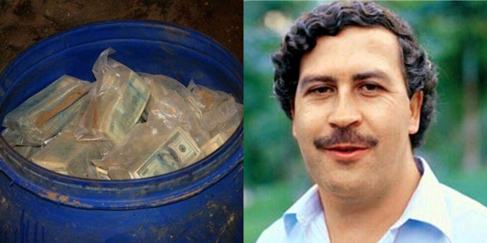 Encuentran caleta de Pablo Escobar con más de 18 millones de dólares