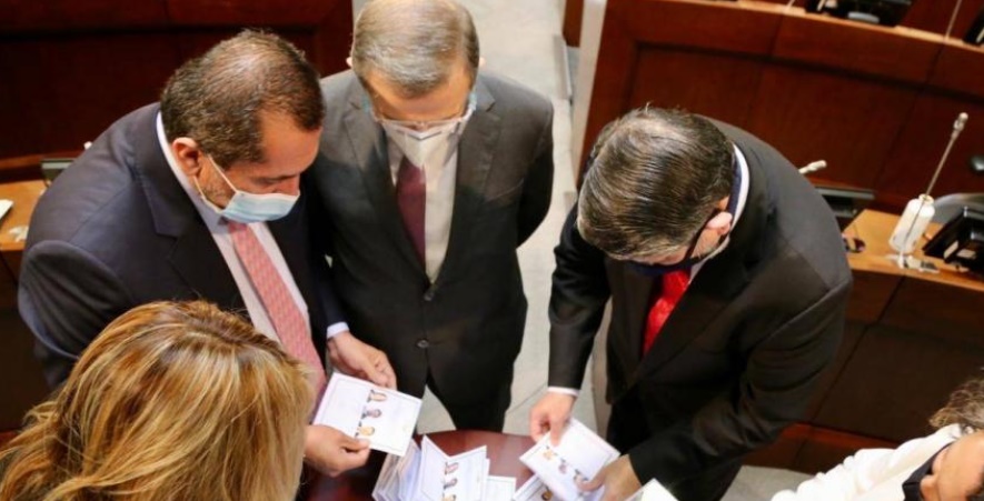 En Senado, trece positivos de Covid-19 durante elección de procuradora