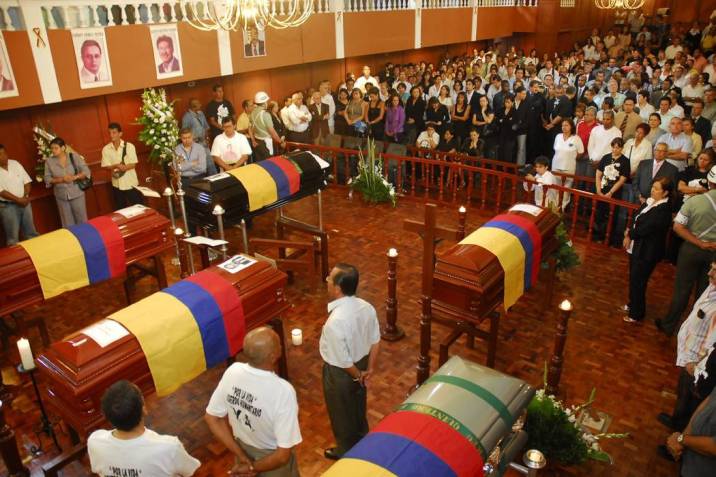 Nación deberá indemnizar con 23 mil millones a familias de los 11 diputados del Valle asesinados