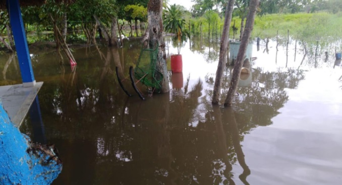 Fuertes lluvias causaron taponamiento de canales e inundaciones en Montería