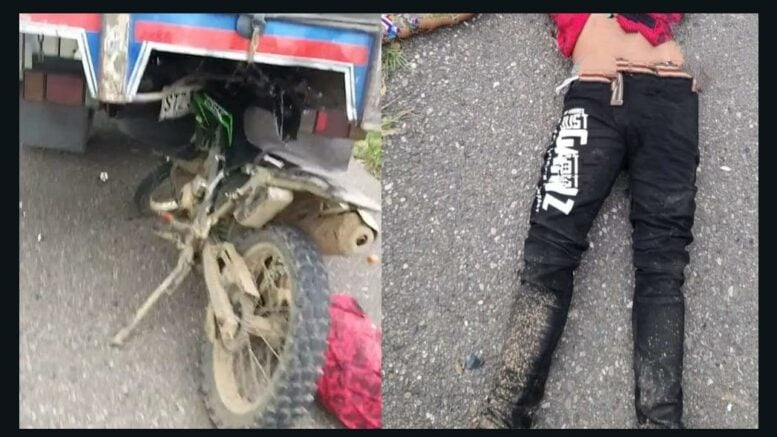 Motociclista murió tras chocar contra un camión en la vía Tierralta – Valencia