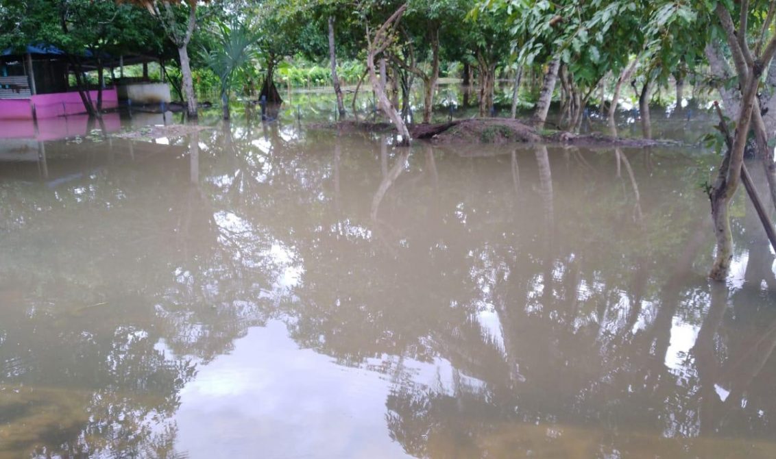 Tras torrencial aguacero, Gestión del Riesgo inspecciona zonas afectadas por inundaciones en Montería