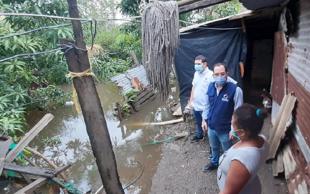 Al menos 250 familias damnificadas arrojó el primer balance sobre inundaciones en Montería