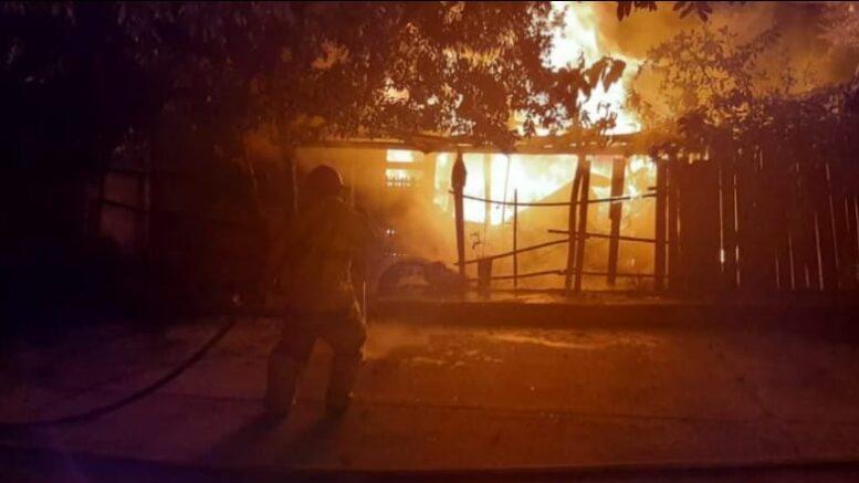 Incendió dejó en la calle a una familia en Montelíbano