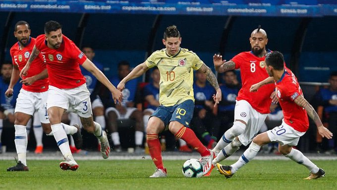 Chile – Colombia, el partidazo de la segunda jornada de Eliminatorias