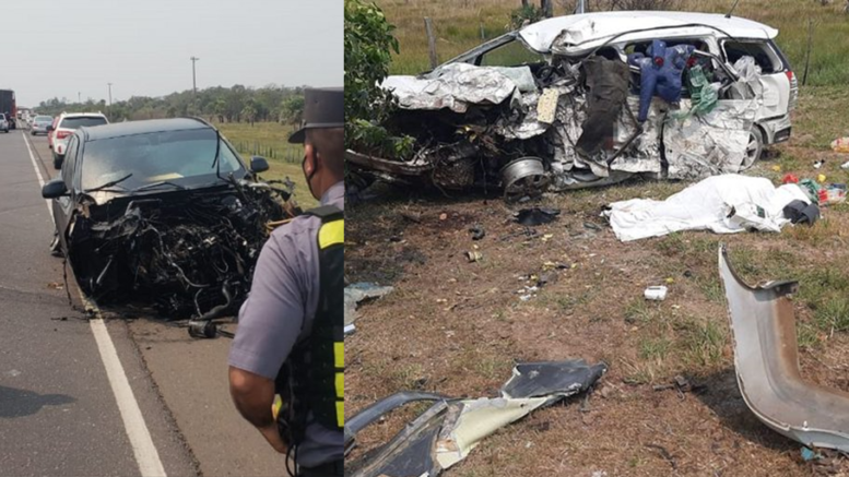 Qué tragedia, carro de congresista chocó contra una camioneta y mató a cuatro personas