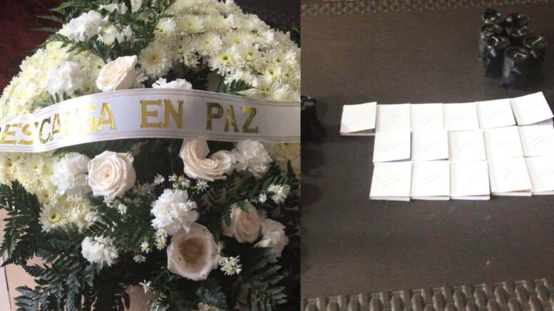 Envían corona fúnebre y velas negras a directivas de Fecode