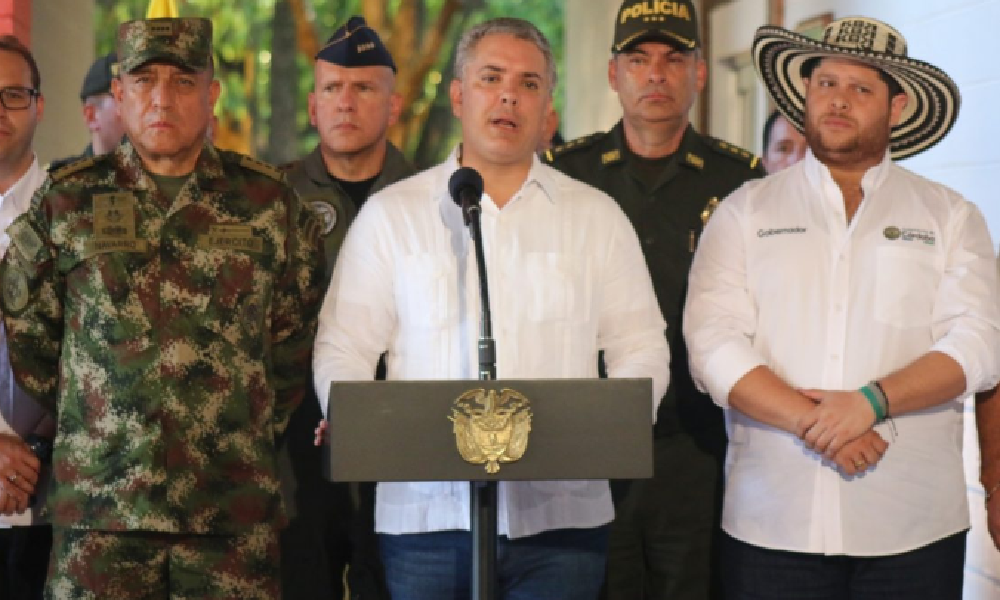 Este jueves el presidente Iván Duque lidera reunión en el sur de Córdoba