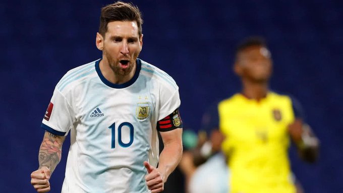 Argentina derrotó a Ecuador con un solitario gol de Messi
